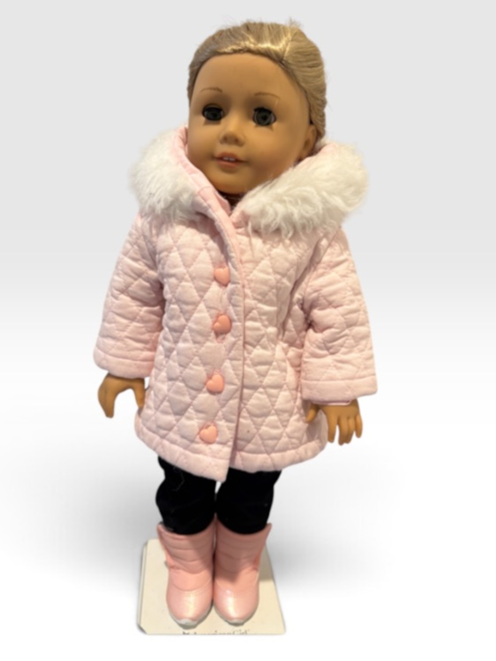 Beautiful AmericanGirl Truly Me Doll 74Retired BlondeHair GreenEyes Pierced Ears